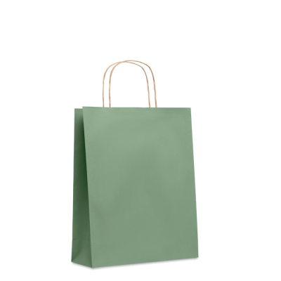 Picture of MEDIUM GIFT PAPER BAG 90 GR & M² in Green