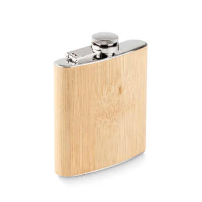Picture of BAMBOO SLIM HIP FLASK 175ML