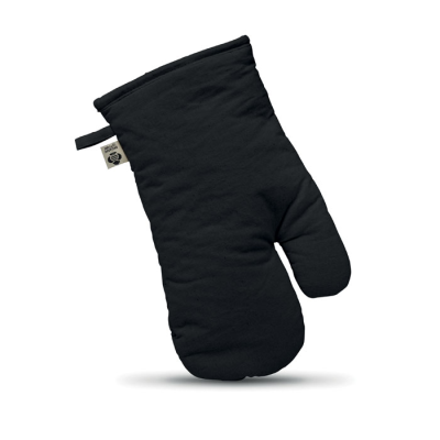 Picture of ORGANIC COTTON OVEN GLOVES in Black