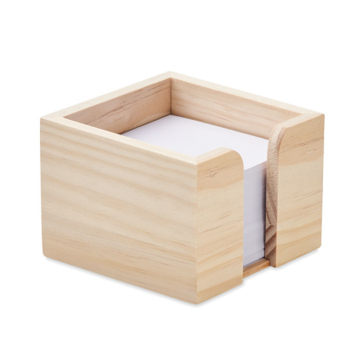 Picture of MEMO CUBE DISPENSER in Bamboo