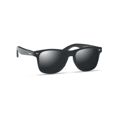 Picture of SUNGLASSES with Bamboo Arms in Black