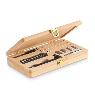 Picture of 21 PCS TOOL SET in Bamboo Case