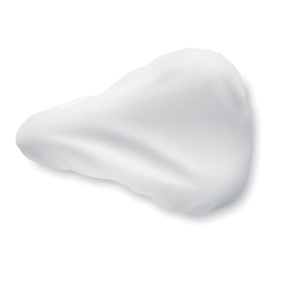 white bike seat cover
