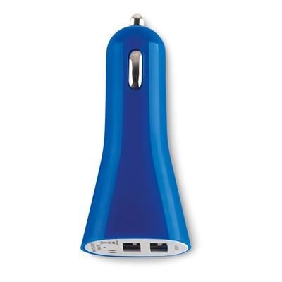 Picture of USB 2X CAR CHARGER in Blue