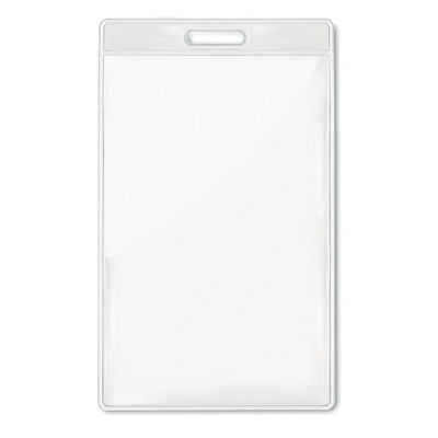 Picture of CLEAR TRANSPARENT BADGE 7,5CMX12,5CM