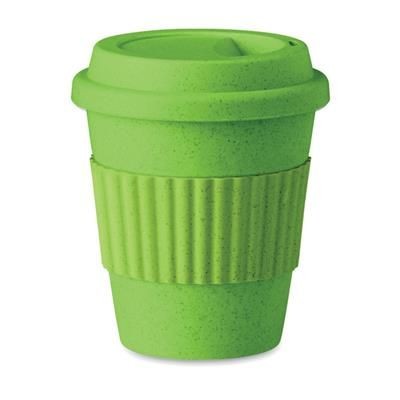 Picture of TUMBLER in Bamboo Fibre & PP in Lime