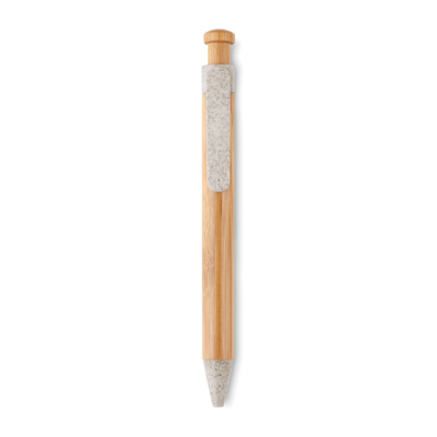 Picture of BAMBOO & WHEAT-STRAW ABS BALL PEN