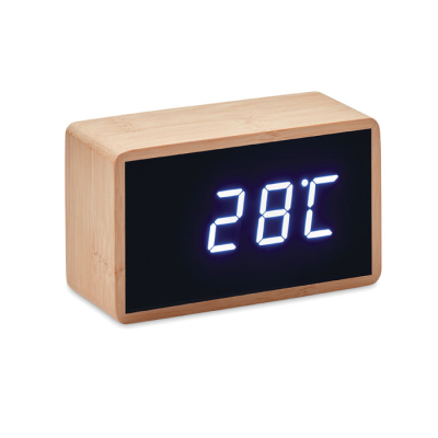 Picture of LED ALARM CLOCK BAMBOO CASING