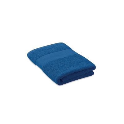 Picture of TOWEL ORGANIC COTTON 100X50CM in Royal Blue