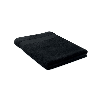 Picture of TOWEL ORGANIC COTTON 180X100CM in Black