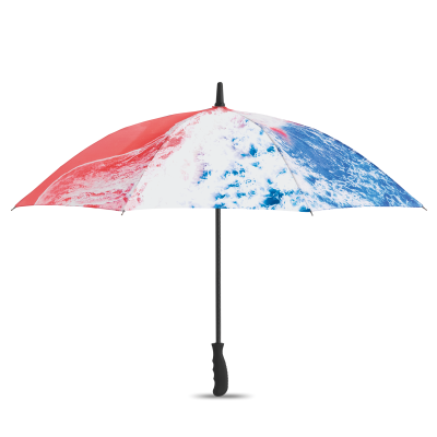 Picture of ALL-OVER PRINTED 23 INCH, WINDPROOF AUTO OPENING UMBRELLA with Hard Plastic Handle