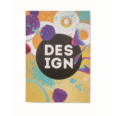 Picture of A5 PAPER SOFT COVER NOTE BOOK with Your Design Printed x Sheet