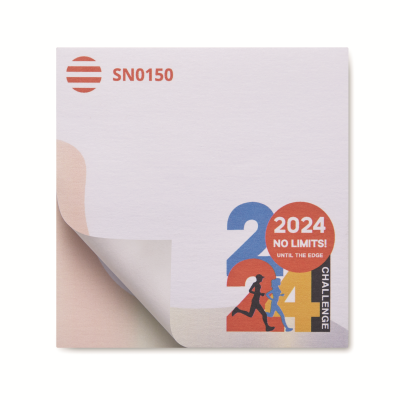 SQUARE SHAPE PRINTED STICKY NOTES (EU MADE)