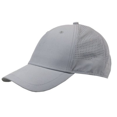 Picture of 100% POLYESTER 5 PANEL BASEBALL CAP in Grey