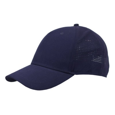Picture of 100% POLYESTER 5 PANEL BASEBALL CAP in Navy.