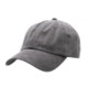 Picture of 100% COTTON PIGMENT DYED, WORN LOOK 6 PANEL UNSTRUCTED CAP with Brass Buckle in Black
