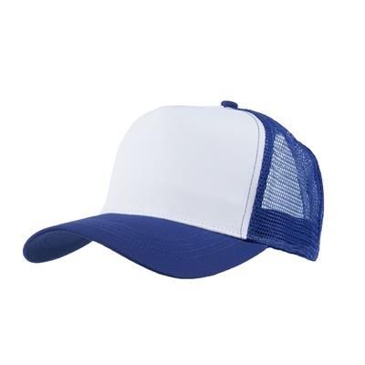 Picture of MESH BACK TRUCKER BASEBALL CAP in Royal