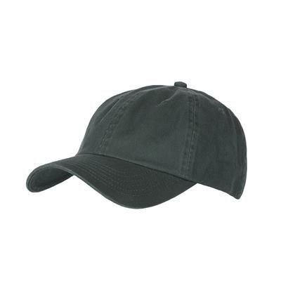 Picture of COTTON 6 PANEL BASEBALL CAP in Forest Green.