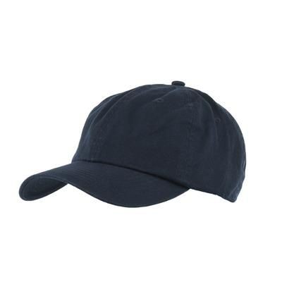 Picture of COTTON 6 PANEL BASEBALL CAP in Navy Blue