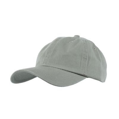 Picture of COTTON 6 PANEL BASEBALL CAP in Sage Green