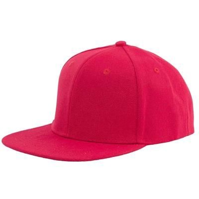 Picture of 100% ACRYLIC SNAPBACK BASEBALL CAP in Red