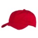 Picture of 6 PANEL 100% WASHED CHINO COTTON UNSTRUCTURED CAP in Red