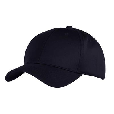 Picture of 6 PANEL 100% POLY SPANDEX JERSEY CAP in Navy.
