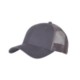 Picture of 100% COTTON FRONTED 6 PANEL TRUCKER CAP in Charcoal