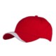 Picture of 6 PANEL 100% BRUSHED COTTON CAP in Red-white