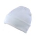 Picture of KNITTED SKI HAT with Turn Up in White