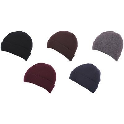 Picture of PREMIUM CIRCULAR KNIT 100% ACRYLIC BEANIE HAT