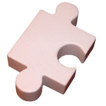 Picture of JIGSAW PUZZLE PIECE (EDGE) STRESS ITEM