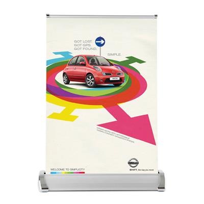 Picture of A3 RHINO DESK TOP ROLLER BANNER.