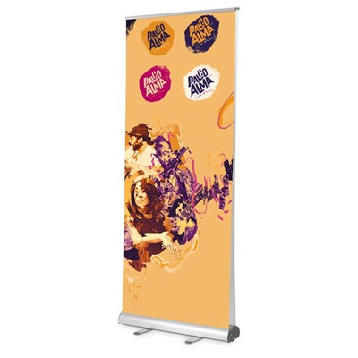 Picture of 1000MM DOUBLE EXPOVISION ROLLER BANNER.