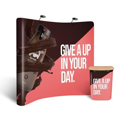 Picture of VISION CURVE POP-UP DISPLAY KIT 3X4