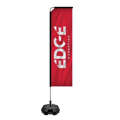 Picture of 2,5M FIBREGLASS RECTANGULAR FLAG AND POLE KIT