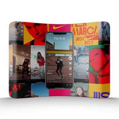 Picture of SOFT TOUCH CURVE FABRIC DISPLAY - 3M