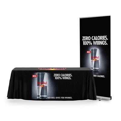 Picture of 800MM EXPOVISION ROLLER BANNER & 1780MM X 2780MM TABLE CLOTH BUNDLE.