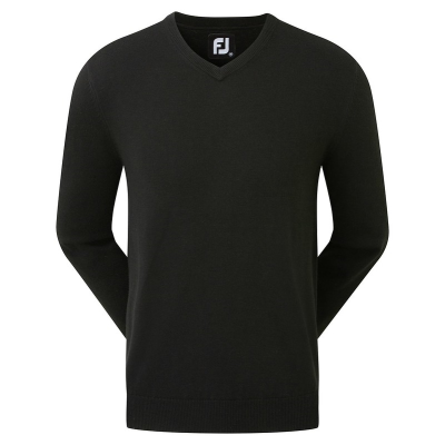 Picture of FOOTJOY (FJ) GENTS WOOL BLEND V-NECK GOLF PULLOVER