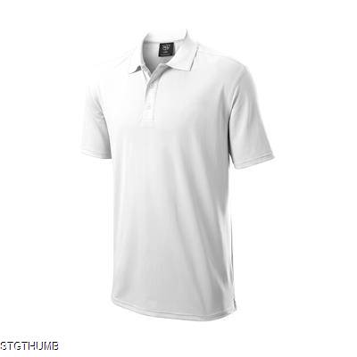 Picture of WILSON STAFF GENTS CLASSIC PIQUE GOLF POLO with No Wilson Logo on the Chest.