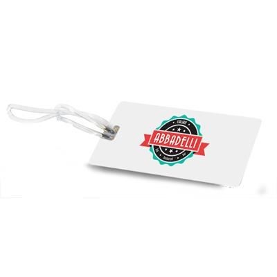 Picture of PVC LUGGAGE TAG with Clear Transparent Strap