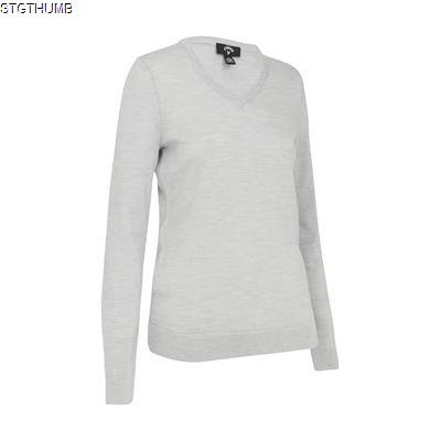 Picture of CALLAWAY GOLF LADIES V-NECK MERINO SWEATER