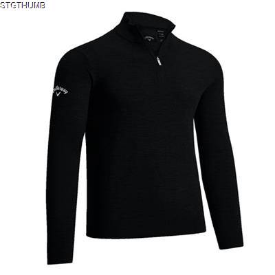 Picture of CALLAWAY GENTS QUARTER ZIP MERINO GOLF SWEATER JUMBER