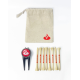 Picture of CAPMATE MINI ORGANIC COTTON DRAWSTRING GOLF BAG SET