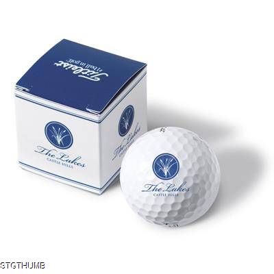 Picture of TITLEIST AVX GOLF BALL PRESENTED in a 1 Ball Printed Sleeve.