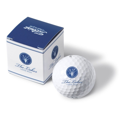 Picture of TITLEIST TOUR SOFT GOLF BALL in 1 Ball Printed Sleeve.