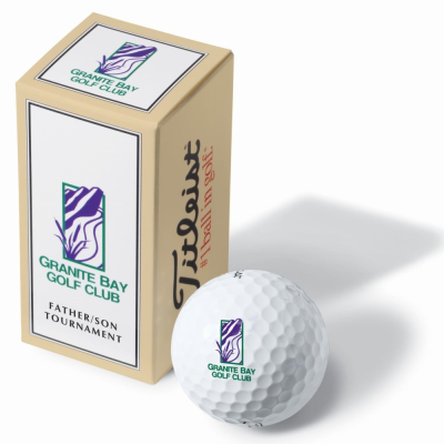 Picture of TITLEIST TOUR SOFT GOLF BALL in 2 Ball Printed Sleeve.