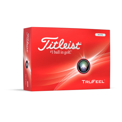 Picture of TITLEIST TRUFEEL PRINTED GOLF BALL.