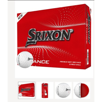 Picture of SRIXON DISTANCE PRINTED GOLF BALL 12-47 DOZEN.