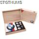 Picture of GEO GOLF TOOL 3 BALL WOOD PRESENTATION BOX